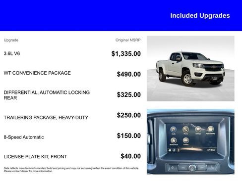 Used 2019 Chevrolet Colorado W/T w/ WT Convenience Package image 5