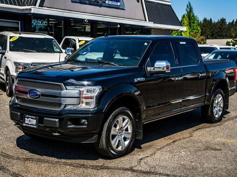 Used 2018 Ford F150 Platinum w/ Technology Package AWD/4WD image 4