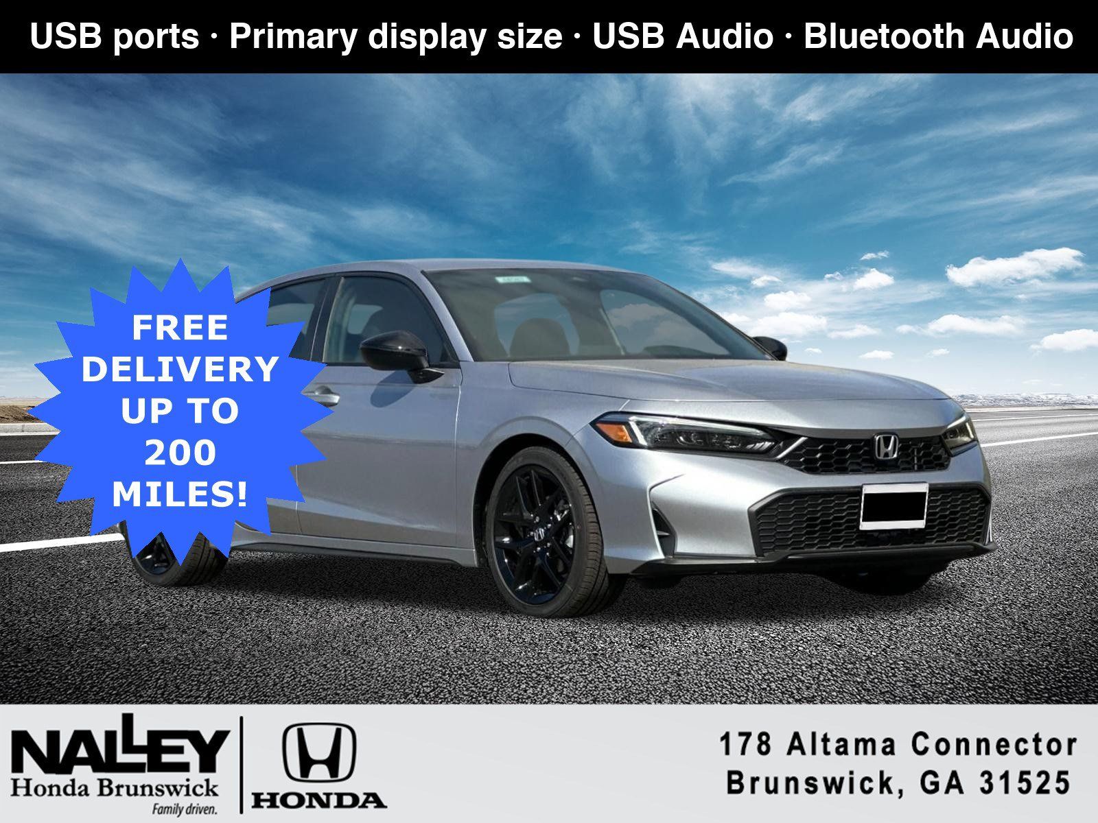 New 2026 Honda Civic Sport image 1