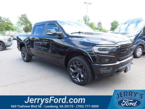 Used 2020 RAM 1500 Limited w/ Black Appearance Package AWD/4WD image 1