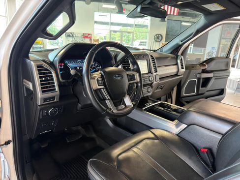 Used 2017 Ford F350 Platinum w/ Platinum Ultimate Package AWD/4WD image 12