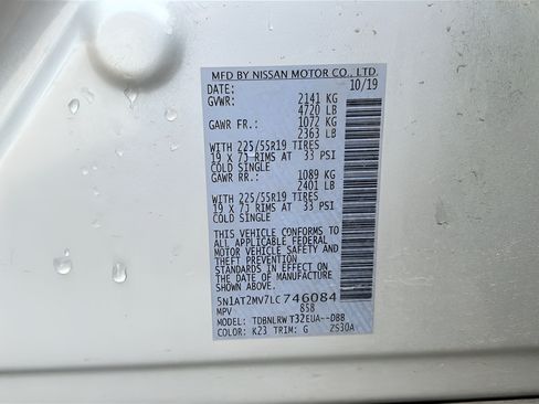 Used 2020 Nissan Rogue SL AWD/4WD image 34