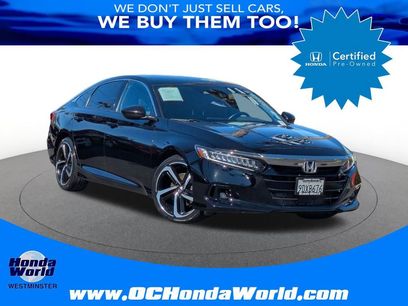 Certified 2022 Honda Accord Sport