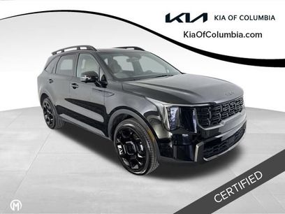 Certified 2025 Kia Sorento SX Prestige w/ Olive Brown Leather Package