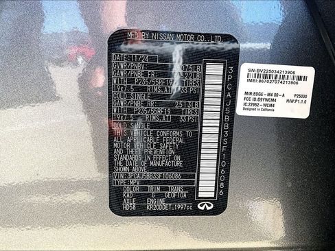 Certified 2025 INFINITI QX50 Luxe image 44