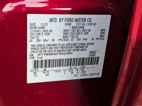 New 2026 Ford Maverick Lariat w/ Black Appearance Package AWD/4WD image 19