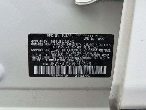 Certified 2021 Subaru Forester Limited w/ Popular Package #3 image 33