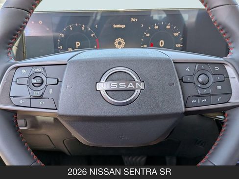 New 2026 Nissan Sentra SR w/ Floor Mat Package FWD image 12