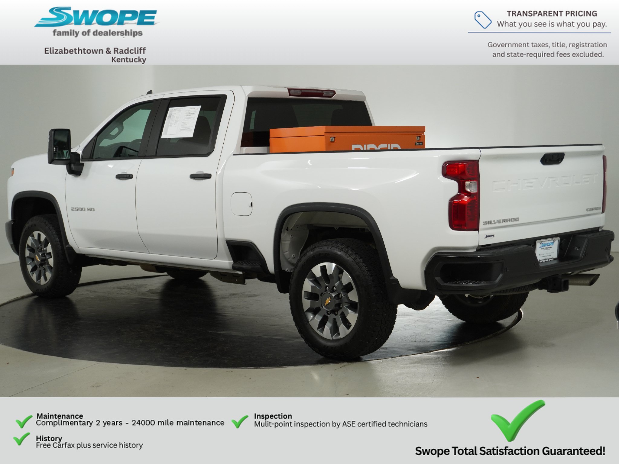 Used 2025 Chevrolet Silverado 2500 Custom w/ Custom Value Package AWD/4WD image 5