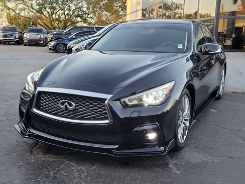 Used 2018 INFINITI Q50 Luxe w/ Essential Package (3.0T Luxe) RWD image 32