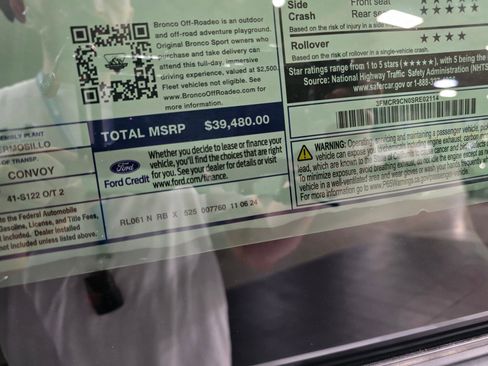 New 2025 Ford Bronco Sport Outer Banks w/ Outer Banks Tech Package+ image 14