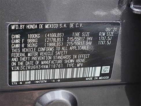 Used 2022 Honda HR-V LX image 26