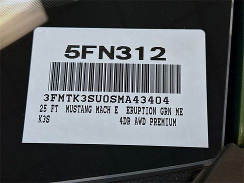 New 2025 Ford Mustang Mach-E Premium w/ Interior Protection Package image 23