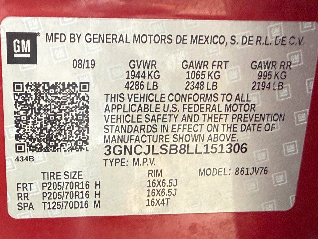 Used 2020 Chevrolet Trax LT w/ Driver Confidence Package FWD image 38