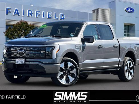 Certified 2023 Ford F150 Lightning Platinum AWD/4WD image 1