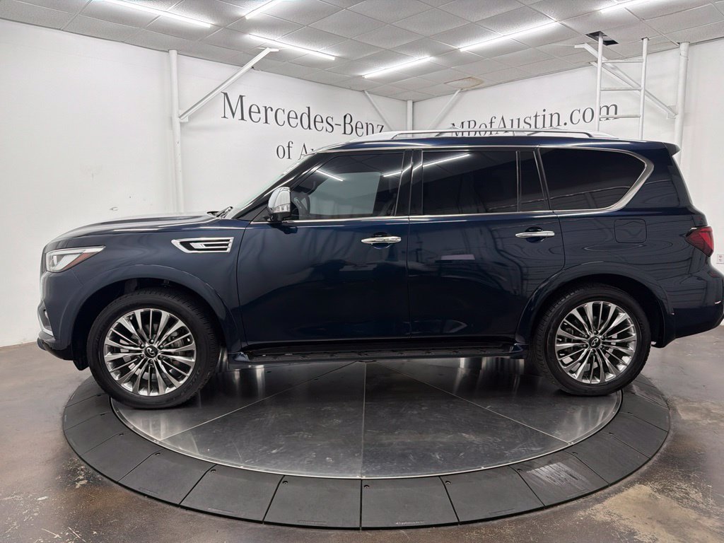 Used 2021 INFINITI QX80 Sensory w/ Cargo Package RWD image 4