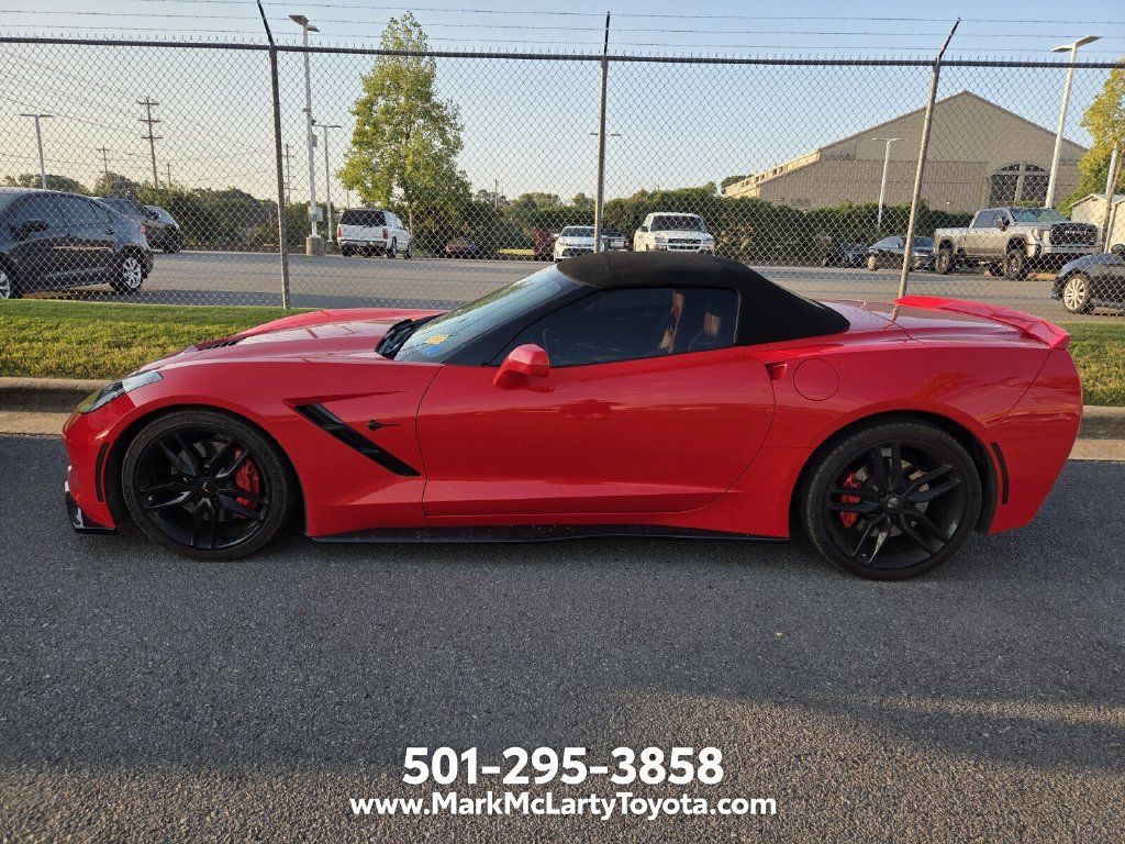 Used 2014 Chevrolet Corvette Stingray Convertible w/ 3LT Preferred Equipment Group RWD image 6