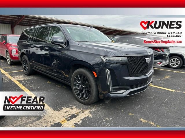 Used 2023 Cadillac Escalade ESV Sport Platinum w/ LPO, ONYX Package AWD/4WD image 1