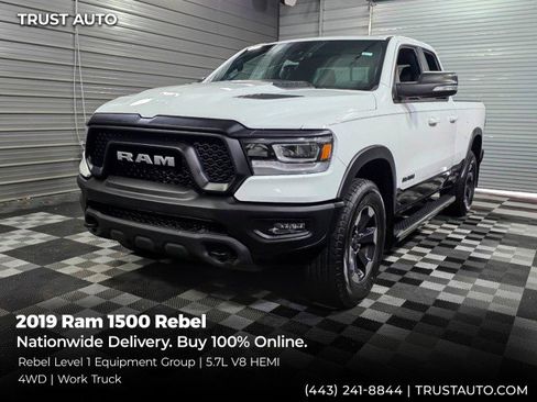 Used 2019 RAM 1500 Rebel w/ Rebel Level 1 Equipment Group image 1