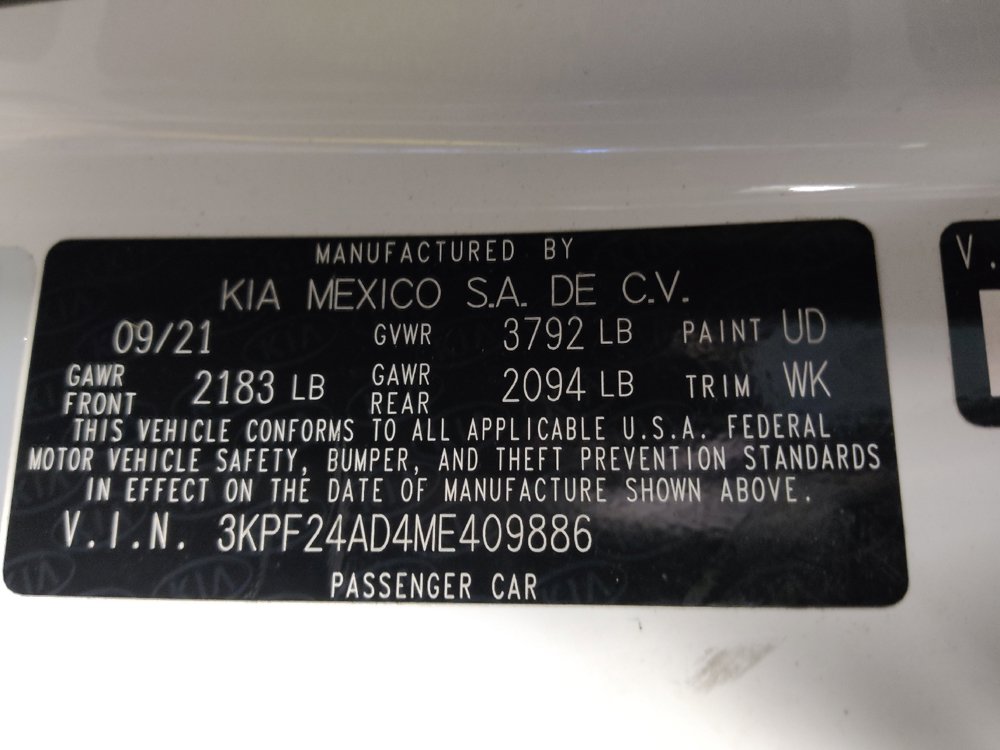 Used 2021 Kia Forte LXS FWD image 33