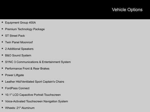 Used 2020 Ford Explorer ST w/ ST Street Pack image 2