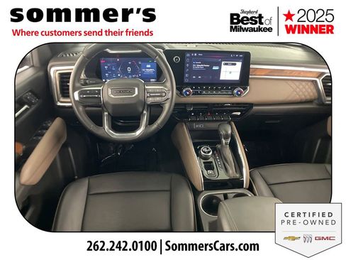 Certified 2024 GMC Canyon Denali w/ LPO, Denali Black Edition image 13