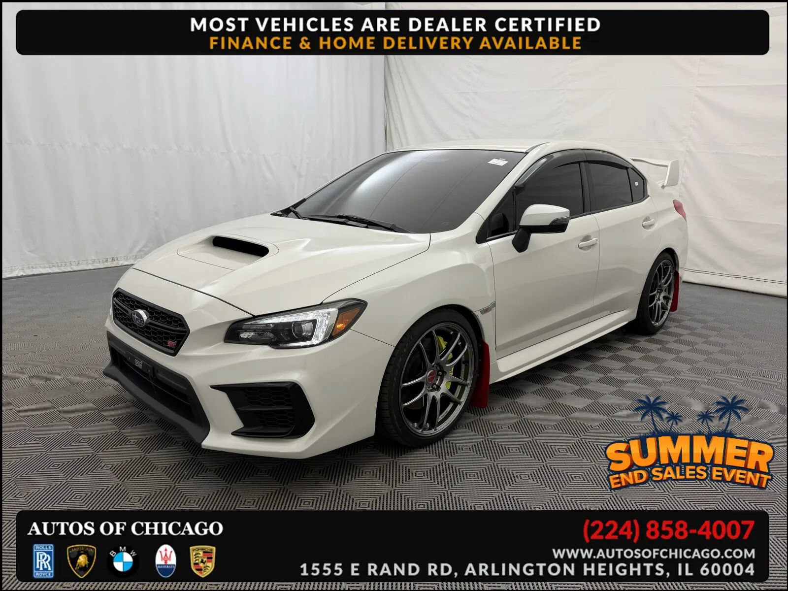 Used 2020 Subaru WRX STI AWD/4WD image 1