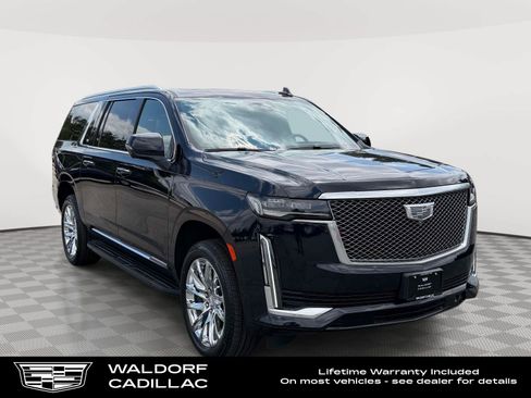 Certified 2022 Cadillac Escalade ESV Premium Luxury Platinum w/ LPO, Radiant Package AWD/4WD image 1