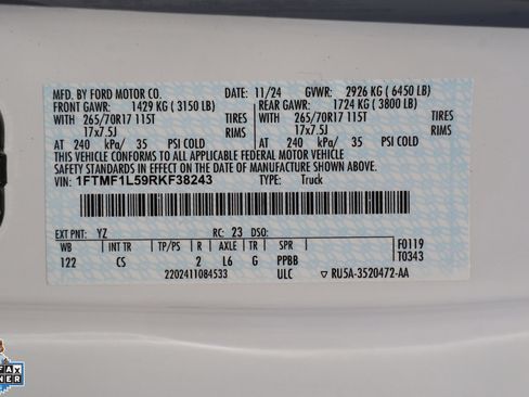 Used 2024 Ford F150 XL AWD/4WD image 28