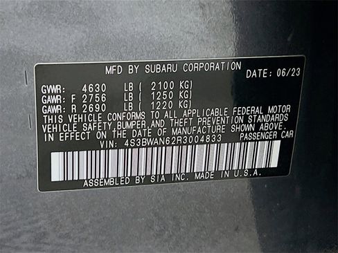 Used 2024 Subaru Legacy Limited image 31
