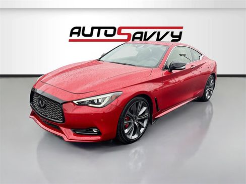 Used 2022 INFINITI Q60 Red Sport 400 image 3