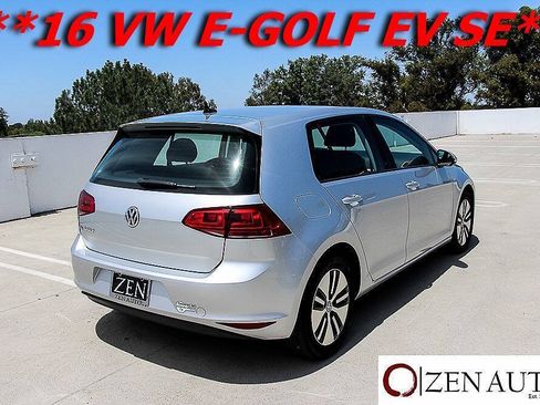 Used 2016 Volkswagen e-Golf SE FWD image 9
