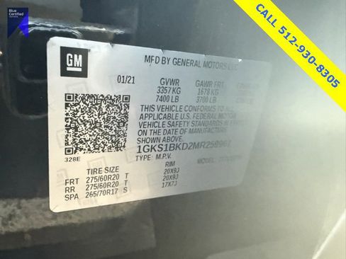 Used 2021 GMC Yukon SLT w/ SLT Luxury Plus Package image 12