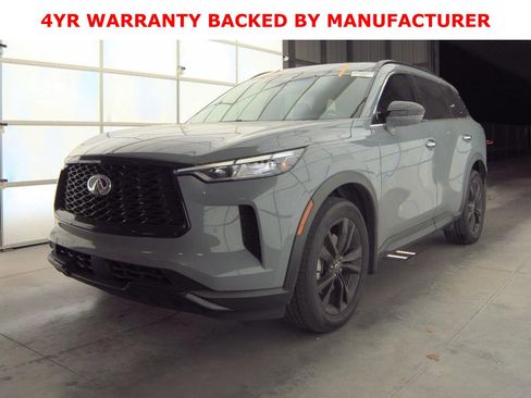 Certified 2025 INFINITI QX60 Luxe w/ Black Edition image 1