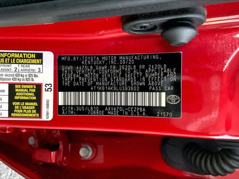 Used 2020 Toyota Camry XSE FWD image 29