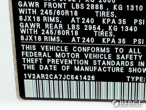 Used 2018 Volkswagen Atlas S image 37