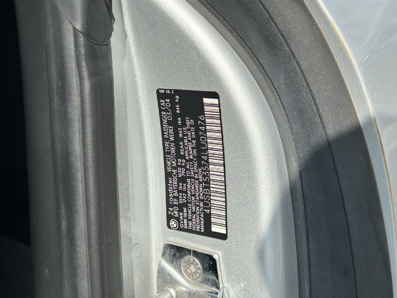 Used 2004 BMW Z4 3.0i RWD image 13