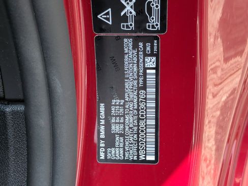 Used 2020 BMW M8 Convertible w/ Driving Assistance Package AWD/4WD image 38