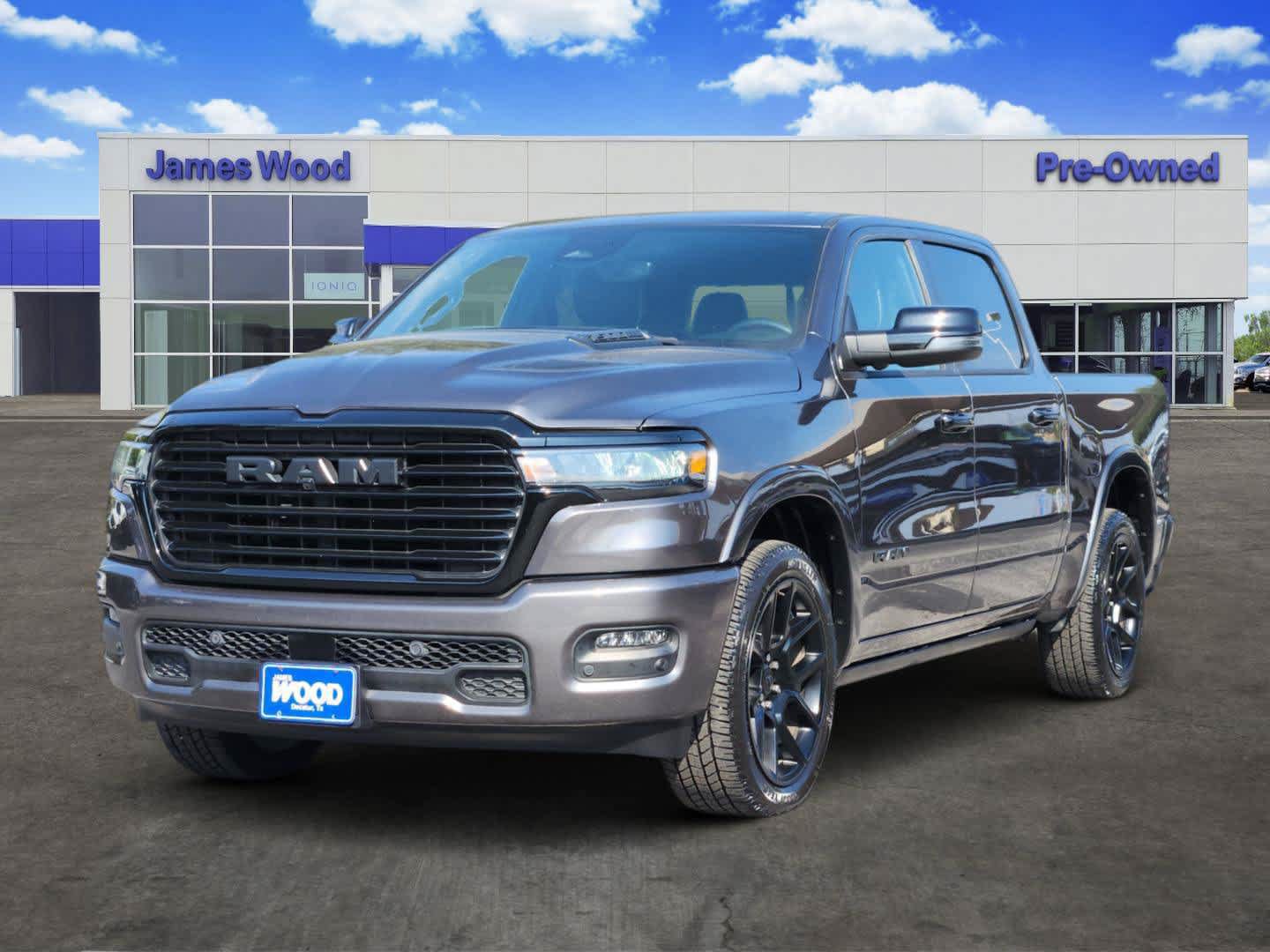 Used 2025 RAM 1500 Laramie w/ Night Edition AWD/4WD image 1