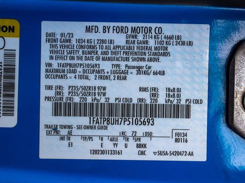 Used 2023 Ford Mustang Premium RWD image 12
