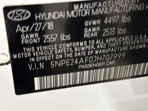 Used 2018 Hyundai Sonata SE image 27