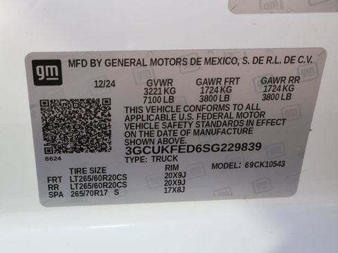 Used 2025 Chevrolet Silverado 1500 LT Trail Boss w/ LT Trail Boss Premium Package image 25