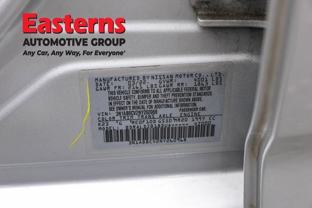 Used 2022 Nissan Sentra SV FWD image 36