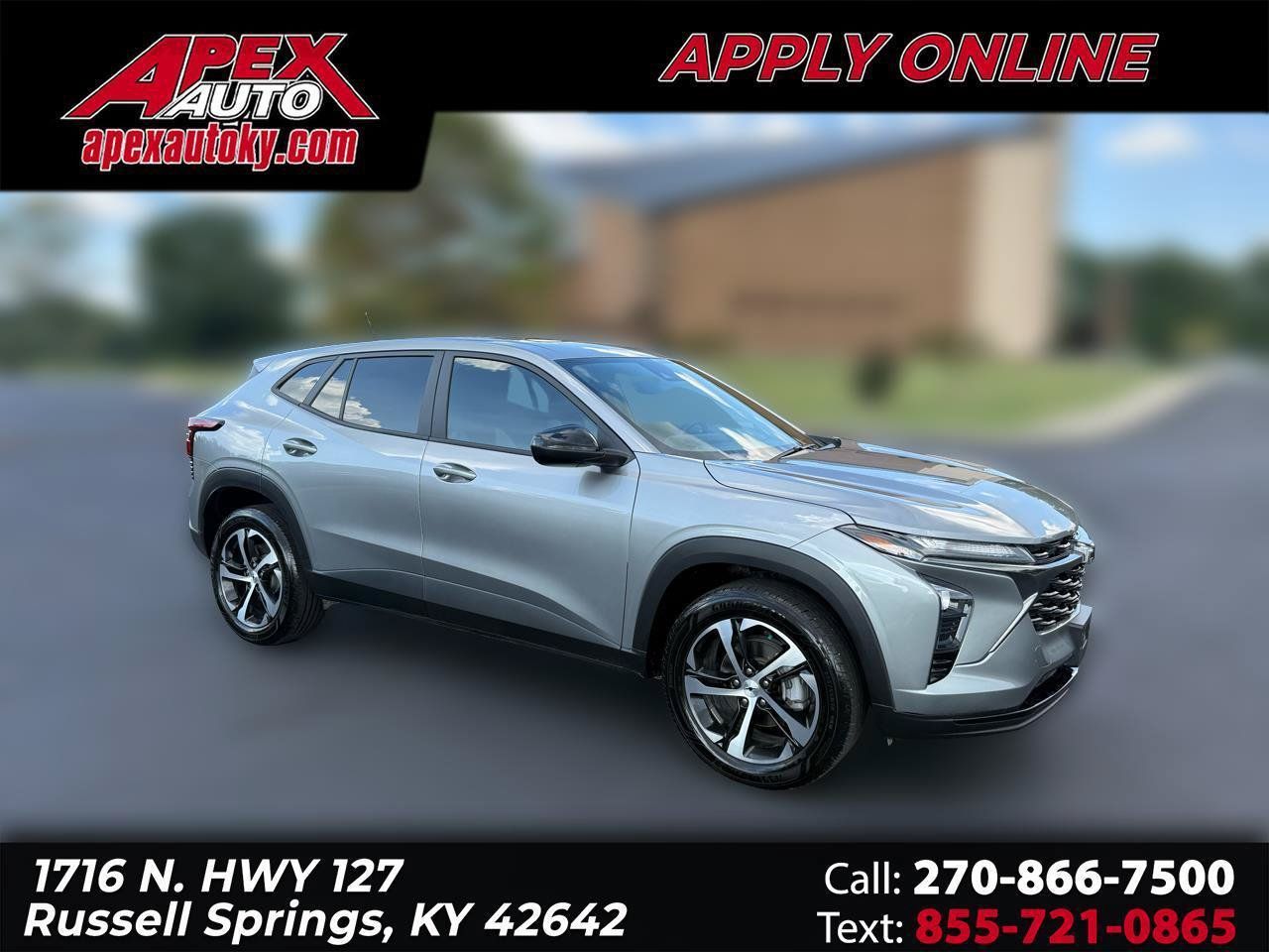 Used 2025 Chevrolet Trax RS w/ Sunroof Package FWD image 1