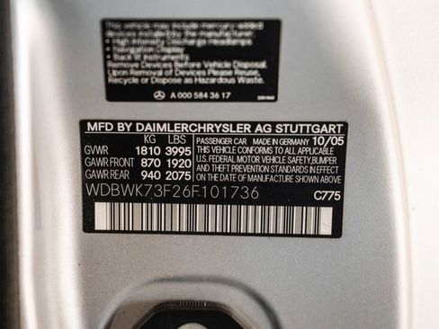 Used 2006 Mercedes-Benz SLK 55 AMG image 79
