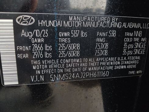 Used 2023 Hyundai Santa Fe SEL FWD image 33