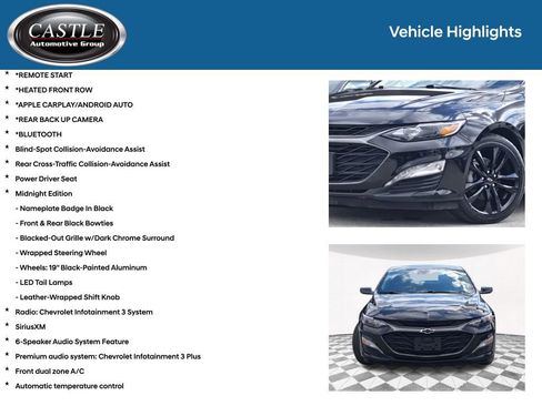 Used 2024 Chevrolet Malibu LT w/ Midnight Edition FWD image 3