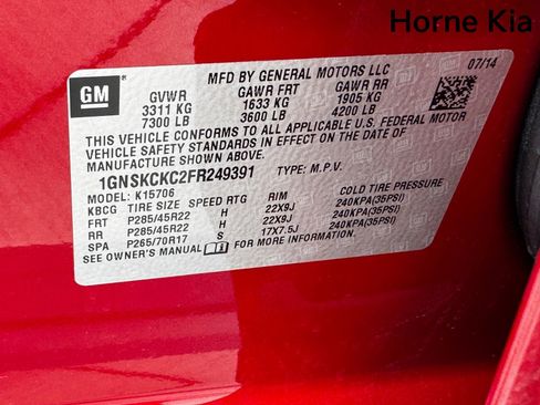 Used 2015 Chevrolet Tahoe LTZ image 31