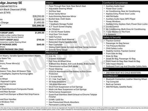 Used 2019 Dodge Journey SE w/ Premium Group image 34