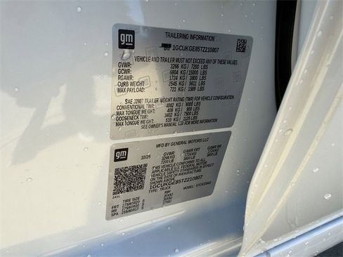 New 2026 Chevrolet Silverado 1500 LTZ w/ Technology Package image 32